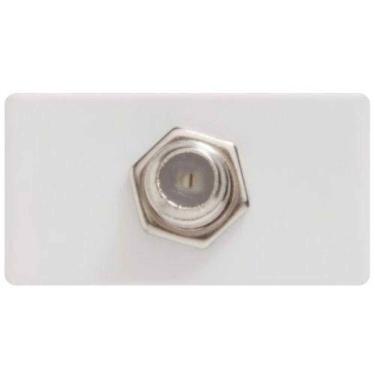 Imagem de Tomada Coaxial Tv/vídeo Tramontina - Módulo De Conexão 12704