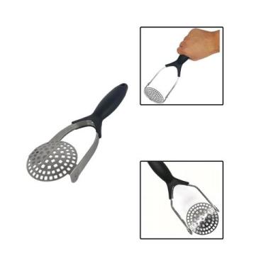 Imagem de Amassador De Batatas Legumes Aço Inox - UnyHome