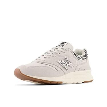 Imagem de New Balance 997h V1 feminino, Matéria cinza/branco, 34
