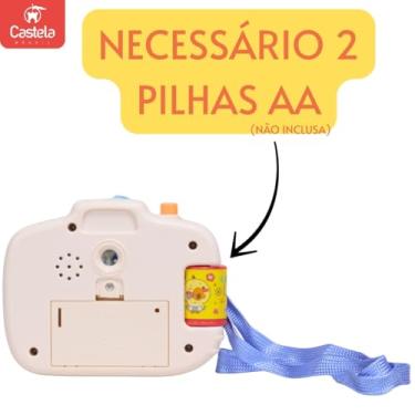 Imagem de Câmera de Projeção Animais Infantil Educativa Som Luz - Castela