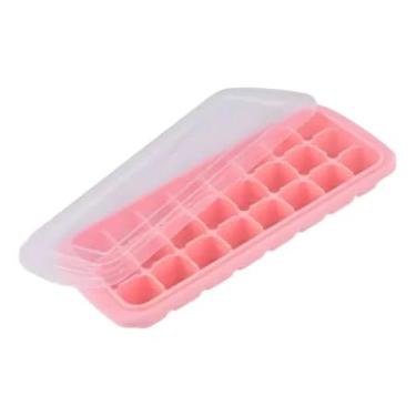 Imagem de Forma De Gelo Com Tampa 24 Bucks(kit 2pc)