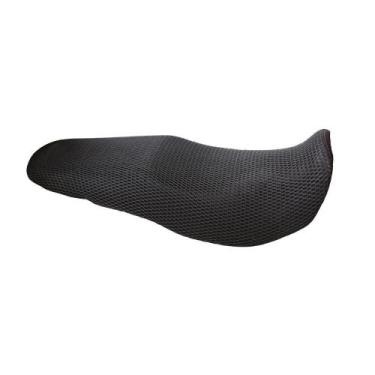 Imagem de Capa De Banco Bering Ventilada Com Tela Fio 6mm (preta) L (g