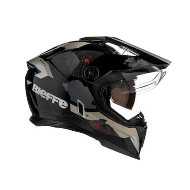 Imagem de Capacete Bieffe B-trail Frontier, Preto com Desert, 58