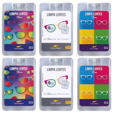 Imagem de Lenço Mágico - Spray Slim Limpa Lentes 20ml Óculos Câmeras Celulares Lentes 290 Aplicações Antibacteriano Inodoro Sem Resíduos Notificado Anvisa