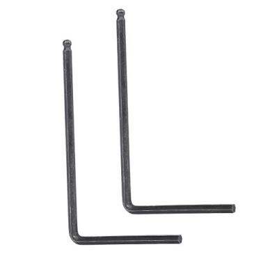 Imagem de RiToEasysports Ferramenta de Chave Allen Truss Rod Durável para Guitarra Acústica, Chave de Treliça de Guitarra Em Forma de L de Aço para Ajuste de Pescoço, Extremidade Esférica de 4 Mm/5 Mm, 2