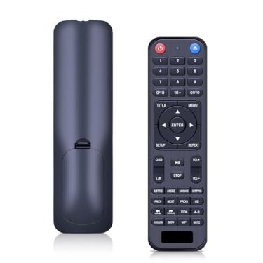 Imagem de WDZP Novo controle remoto de substituição para ELECTCOM PRO Mini DVD Player ELC-225 ELC-008 ELC-225