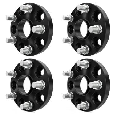 Imagem de Espaçadores de roda 5x114,3 20 mm Hubcentric 60,1 mm M12x1,5 - Compatível com Lexus ES300/350, GS300/350/400, IS250/300/350, LS400, RC300/350, Camry, Highlander, Tacoaco. ma, tC, xB (4 peças de