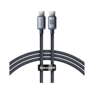 Imagem de Cabo De Carregamento Rápido Tipo C Para C De 100W Para iPhone 15 16 Ma