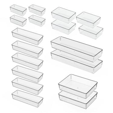Imagem de Caixa De Armazenamento, Adequada Para Gavetas, FrigoríFicos E CosméTicos(Kit 12)