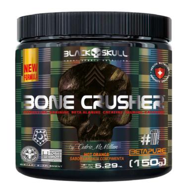 Imagem de PRÉ-TREINO BONE CRUSHER (NOVA FÓRMULA) - 150G BONE CRUSHER HOT ORANGE (NEW) 150G