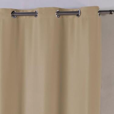 Imagem de Cortina Blackout Tecido 3,00m x 2,80m- Corta Luz Contra Calor Bloqueia 100%(AVELA,200 X 140)
