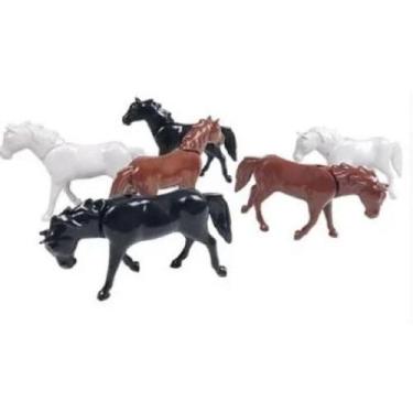 Imagem de Conjunto Meu Rebanho Cavalinho e Vaquinhas 8116 - Poliplac - POLIPLAC