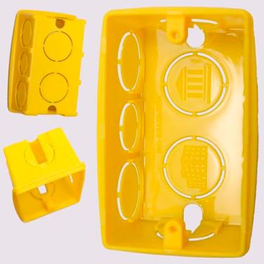 Imagem de 5 pçs Caixinha 4x2 Amarela