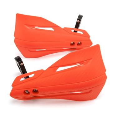 Imagem de Protetor de mão para guidão de motocicleta 22 28 mm para Dirt Bike Motorcycle MX Supermoto Racing ATV Motocross Protetores de mão (laranja)