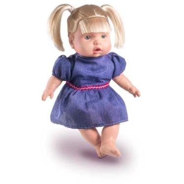 Imagem de Boneca com Mecanismo GIRLS Jeans 43CM Cantigas - Baby BRINK