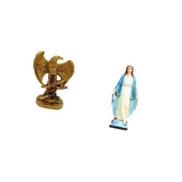 Imagem de Fenteer Estátua de Senhora Majestosa Escultura Ornamento Arte Presente Decorativo para Estantes Casa Sala de Jantar Escritório Festa Quarto Mesa