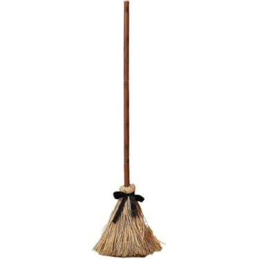 Imagem de Vassoura flutuante de Halloween, vassoura de bruxa flutuante – vassoura de dança assombrada, com sons assustadores, vassouras mágicas de Halloween, vassoura animada em movimento, decorações de festa