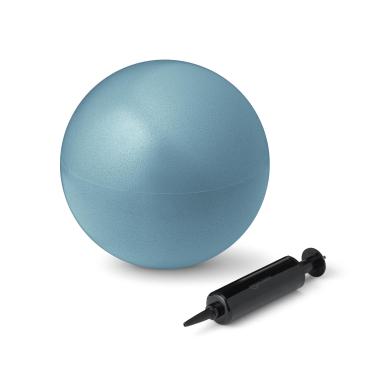 Imagem de Amazon Basics Bola de pilates para exercícios de ioga, 23 cm de diâmetro, água