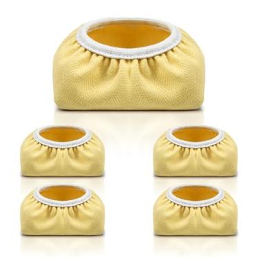 Imagem de Refil de almofada de limpeza de escova de grelha, para escova de grelha nonoYif sem cerdas, 5 unidades