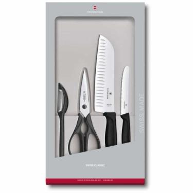 Imagem de Conjunto de Cozinha Preto 4 Peças 6.7133.4G Victorinox, Multicolorido,