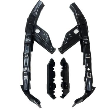 Imagem de CZJF Suporte de para-choque de retentor serve para Civic 2012-2015 71190-TR0-A00 71140-TR0-A00 71193-TS6-H01 71198-TS6-H01 4 peças dianteiro esquerdo e direito