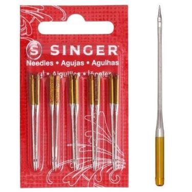 Imagem de Agulha de Máquina Singer 2045 Ponta Bola - 10 Unidades, 11