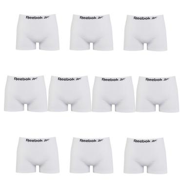 Imagem de Kit 10 Cuecas Boxer Reebok Classic Masculina