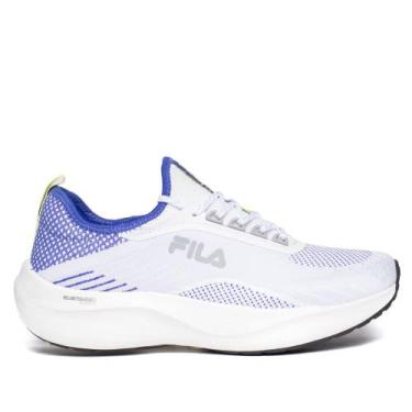 Imagem de Tênis Masculino Fila Go Trainer 2 Mesh Branco/Azul Royal, Branco, Azul