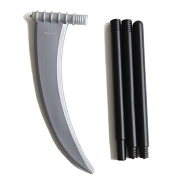 Imagem de GOWENIC Grim Reaper Scythe Demon Halloween Cosplay Adereços Tamanho Grande Design Conveniente Fantasia Atraente para Adultos e Crianças Material Plástico (GOWENIC8eg6wzktra-10318776)