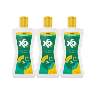 Imagem de Kit 3 Repelente Loção Xô Inseto Frasco 200ml