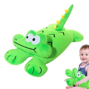 Imagem de Peluche de Jacaré | Boneca Para Decoração Da Casa | Almofadas Grandes De Jacaré Abraçáveis | Para Adultos Meninos Meninas Natal Aniversário Festa Feriado Cama Sofá E Sala De Estar