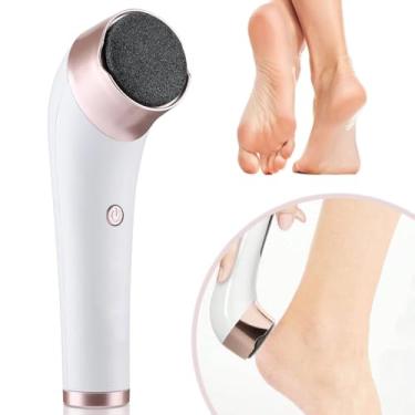 Imagem de Maquina de Lixar Elétrica Para Pés - Remove Calos, Pele Morta E Aspereza - Portátil - Alimentação USB - Sua Melhor Opção Para Pés Macios e Saudáveis.