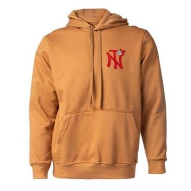 Imagem de Moletom Masculino Over Surf Logo Capuz Caramelo-Masculino