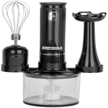 Imagem de Mixer processador batedor 3 em 1 de alimentos eletrico, rapido e versatil - Cores sortidas