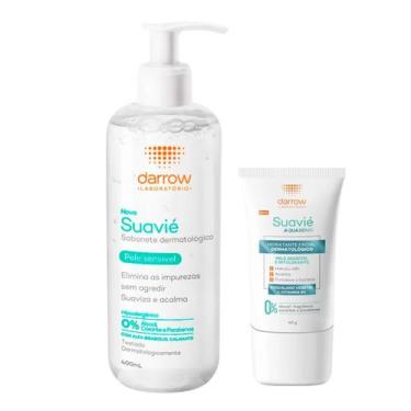 Imagem de Kit Pele Sensivel Suavie Sabonete + Hidrat. Facial Aquasensi - DARROW