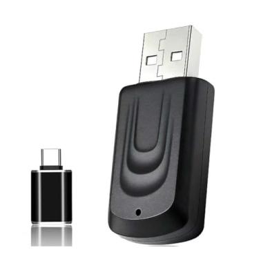 Imagem de Adaptador Wireless CarPlay Android Auto 2 em1, Dongle sem fio Plug & Play rápido e fácil, Compatível com iOS e Android，Para Carro 2016+.