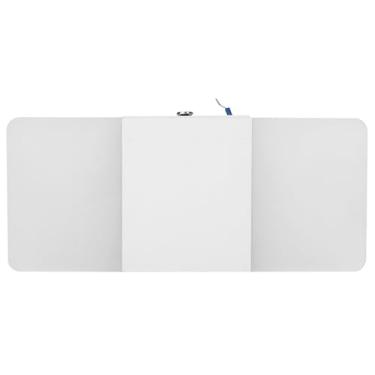 Imagem de Cryfokt Luminária de Parede Led Moderna Rotativa, Arandela Acrílica Interna para Quarto, Sala de Estar, Corredor, Liga de Alumínio, Concha Fosca (29 * 11)