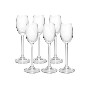 Imagem de Cj 6 Taças de Cristal para Licor Colibri 65ml Bohemia