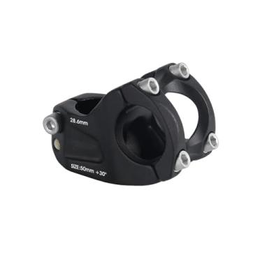 Imagem de Mesa de alumínio para bicicleta com ângulo de 30° e diâmetro de 50 mm (28,6 x 31,8 mm). Compatível com bicicletas DM XC MTB.(50-001)