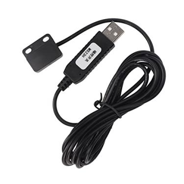 Imagem de KIMISS Interruptor de Sensor Magnético USB Personalizável - Cabo ABS Versátil para Teclado, Mouse e Impressora Monit - Compatível Com, Linux, OS X e