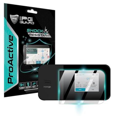 Imagem de IPG Protetor de tela ProActive feito para Inseego MiFi X PRO Mobile Hotspot Touchscreen com rigidez 9H, película nano cerâmica ultra responsiva para mifiXpro
