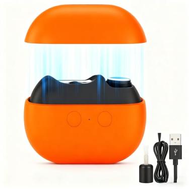 Imagem de Upgraded Electric Nail Clippers, Automatic Electric Nail Trimmers with LED Light, Easy-Grip Painless Nail Cutter for Seniors, Kids, and People with Arthritis, Safe for Thick or Delicate Nails（Orange）