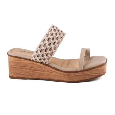 Imagem de Sandália Tamanco Feminino Mississipi MF491-0002 - Cinza