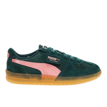 Imagem de PUMA Tênis feminino Palermo cetim com cadarço casual - rosa, rosa, 36