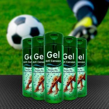 Imagem de Atacado 10 Gel Massageador Anti Cansaço 220G Perna Pé Costas - San Jul