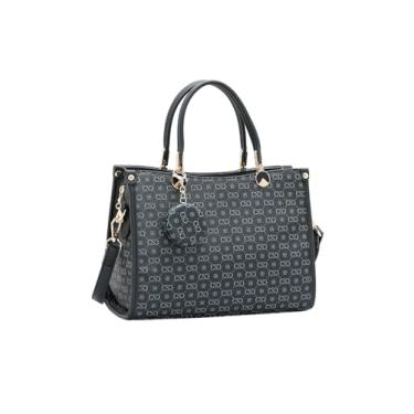 Imagem de Bolsa Conforto e Estilo Monograma Elegance Chenson - Preto 3485410