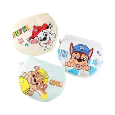 Imagem de Cuecas De Algodão Para Meninos Paw Patrol Pacote Com 3 Chase Marshall 