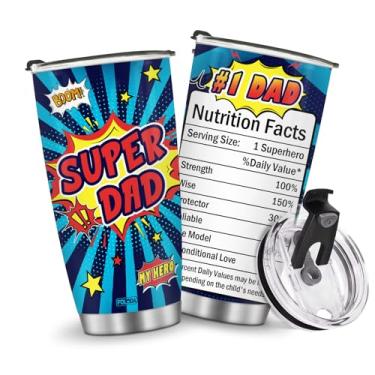 Imagem de Copos isolados Caneca Copo Reirement Pais Aniversário Presentes de Natal para Homens Pai Avô Viagem Essenciais Acessórios Essenciais Deve Ter Alça Gelada Fria 590 ml