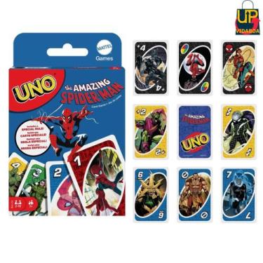 Imagem de Jogo de Cartas UNO - Homem Aranha