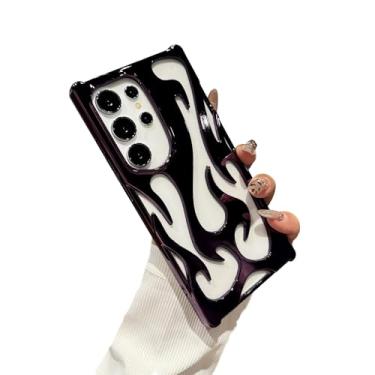 Imagem de Design de chama oco respirável com dissipação de calor compatível com capa Samsung Galaxy (Roxa, Samsung Galaxy S25 Plus)